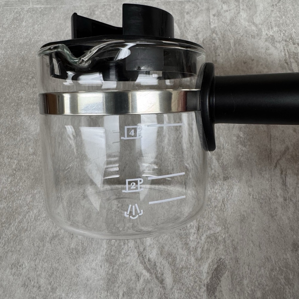 Coffee Espresso Maker (Universal) Glass 4 Cup Carafe‎ w/ Lid